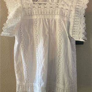 Ladies Eyelet blouse